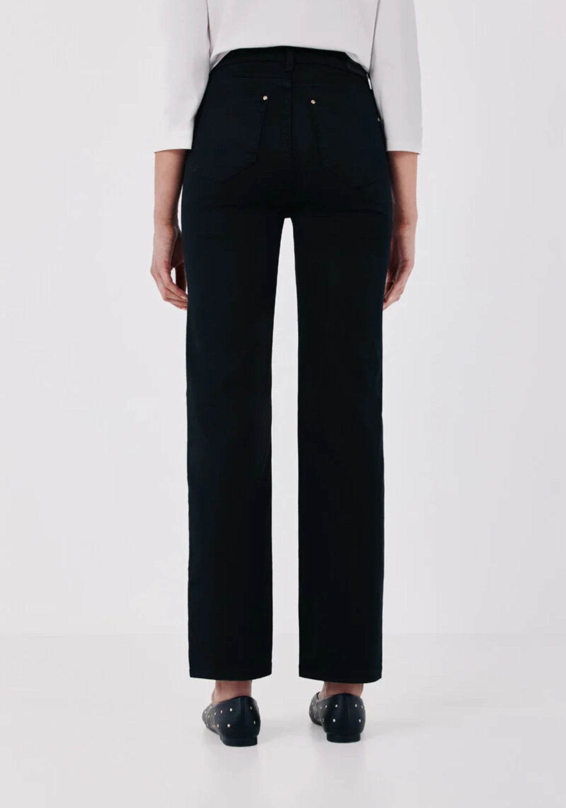 Shaping Sensational Straight Jeans - Black