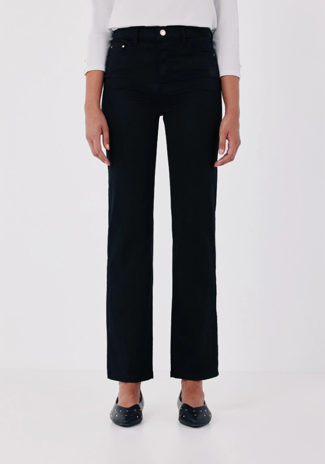 Shaping Sensational Straight Jeans - Black