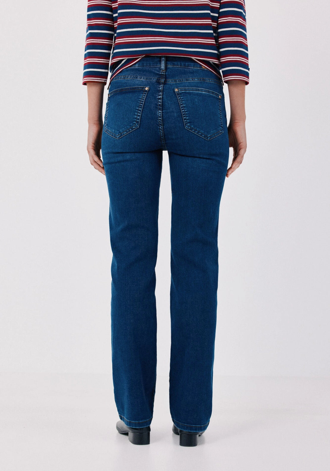 Shaping Sensational Straight Jeans - Medium Blue