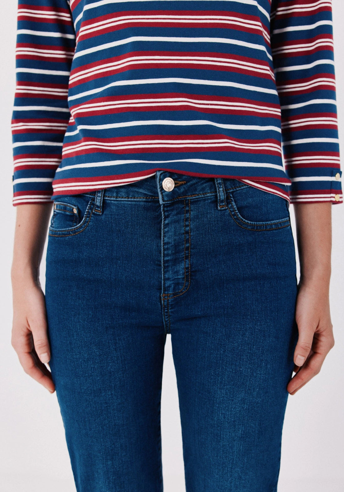 Shaping Sensational Straight Jeans - Medium Blue