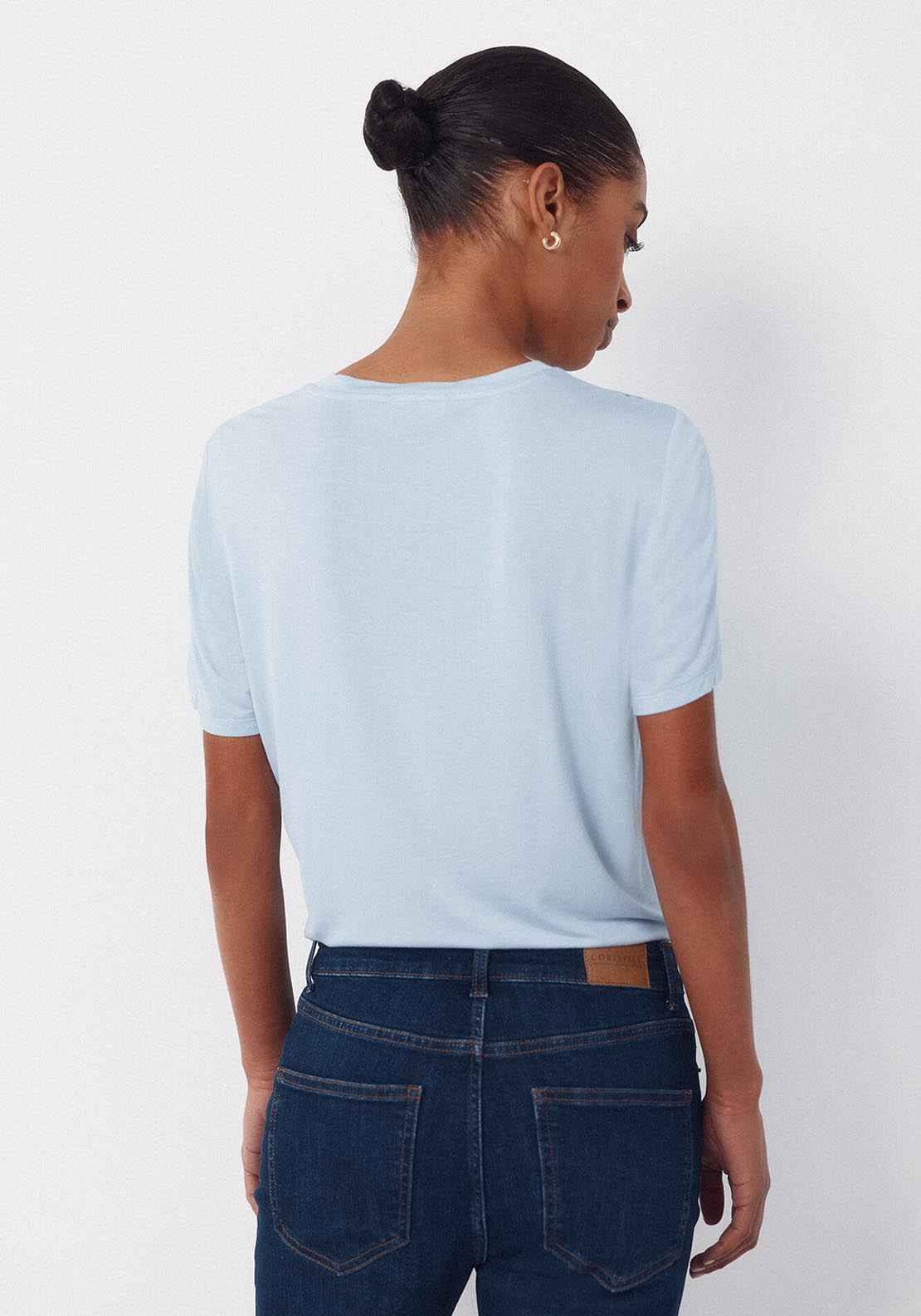 Combined Printed Top - Blue