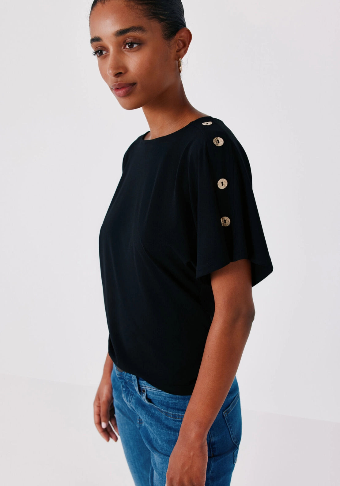 Fluid basic top - Black