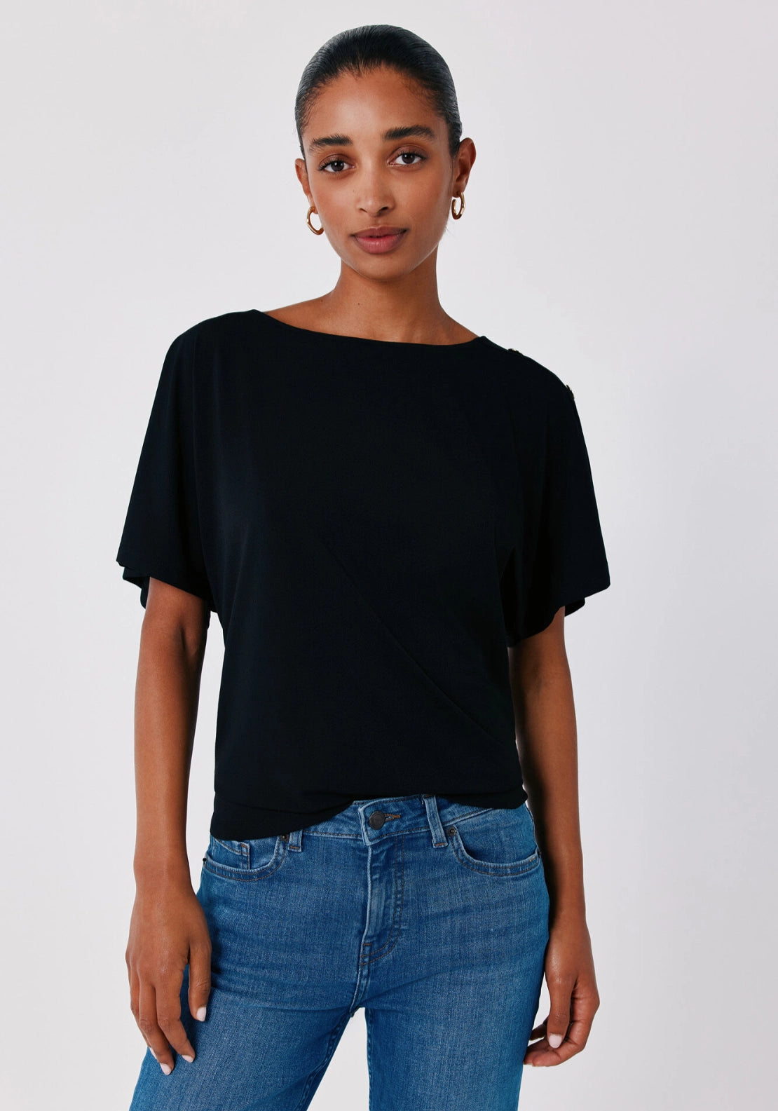 Fluid basic top - Black