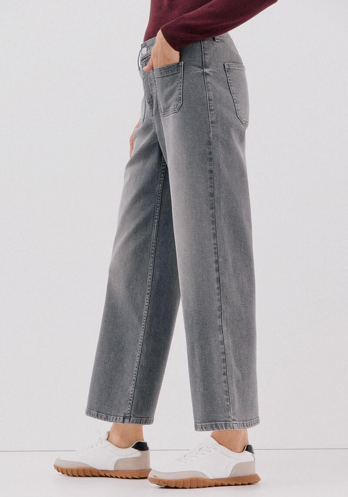 Marine Trousers Pockets - Charcoal Grey
