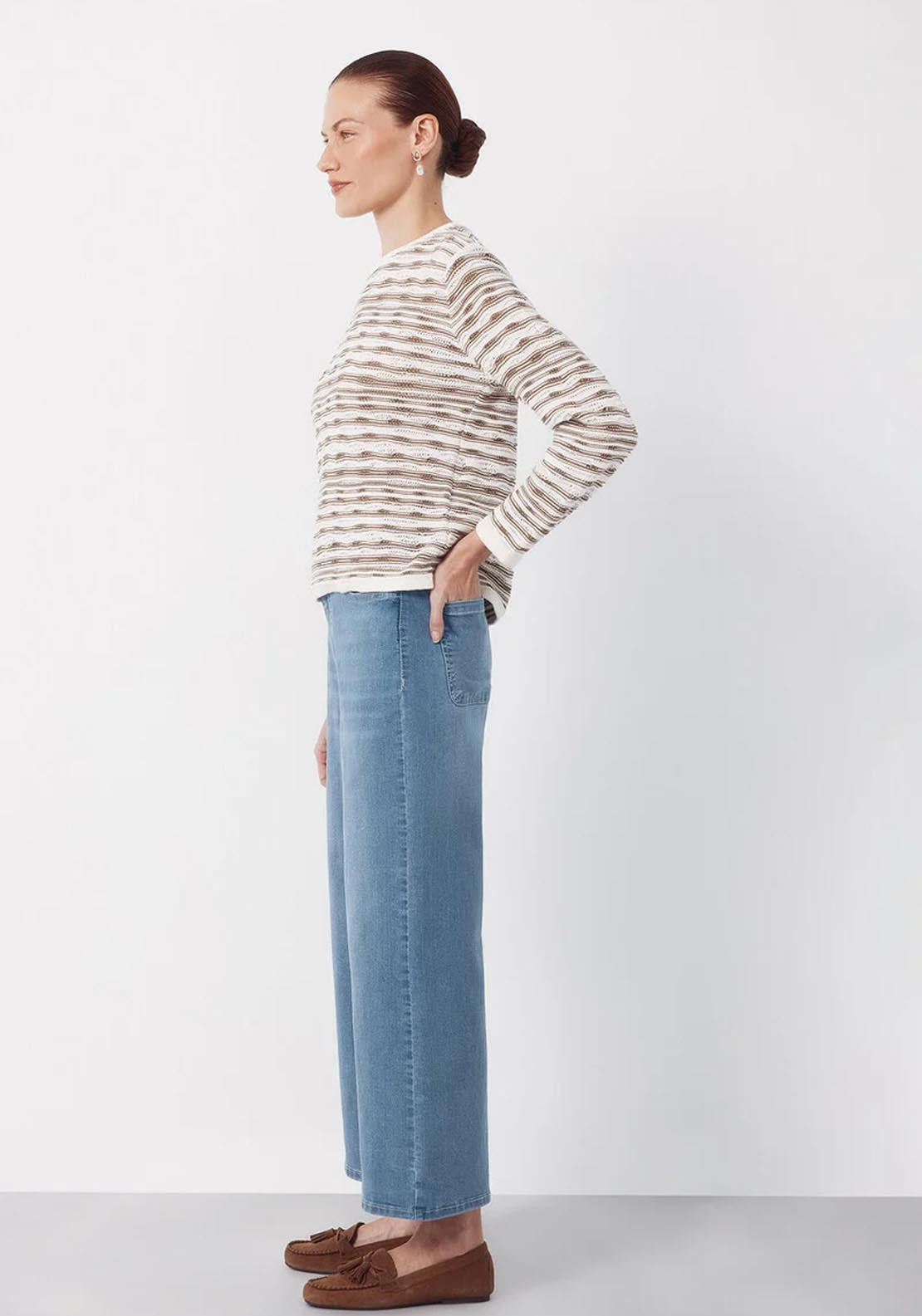 Cortefiel Marine Sensational Jeans - Blue 3 Shaws Department Stores