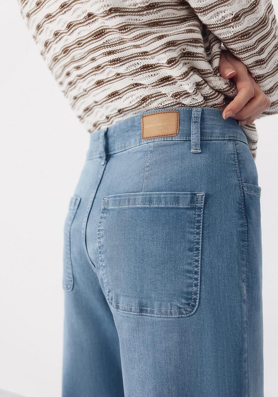 Cortefiel Marine Sensational Jeans - Blue 6 Shaws Department Stores