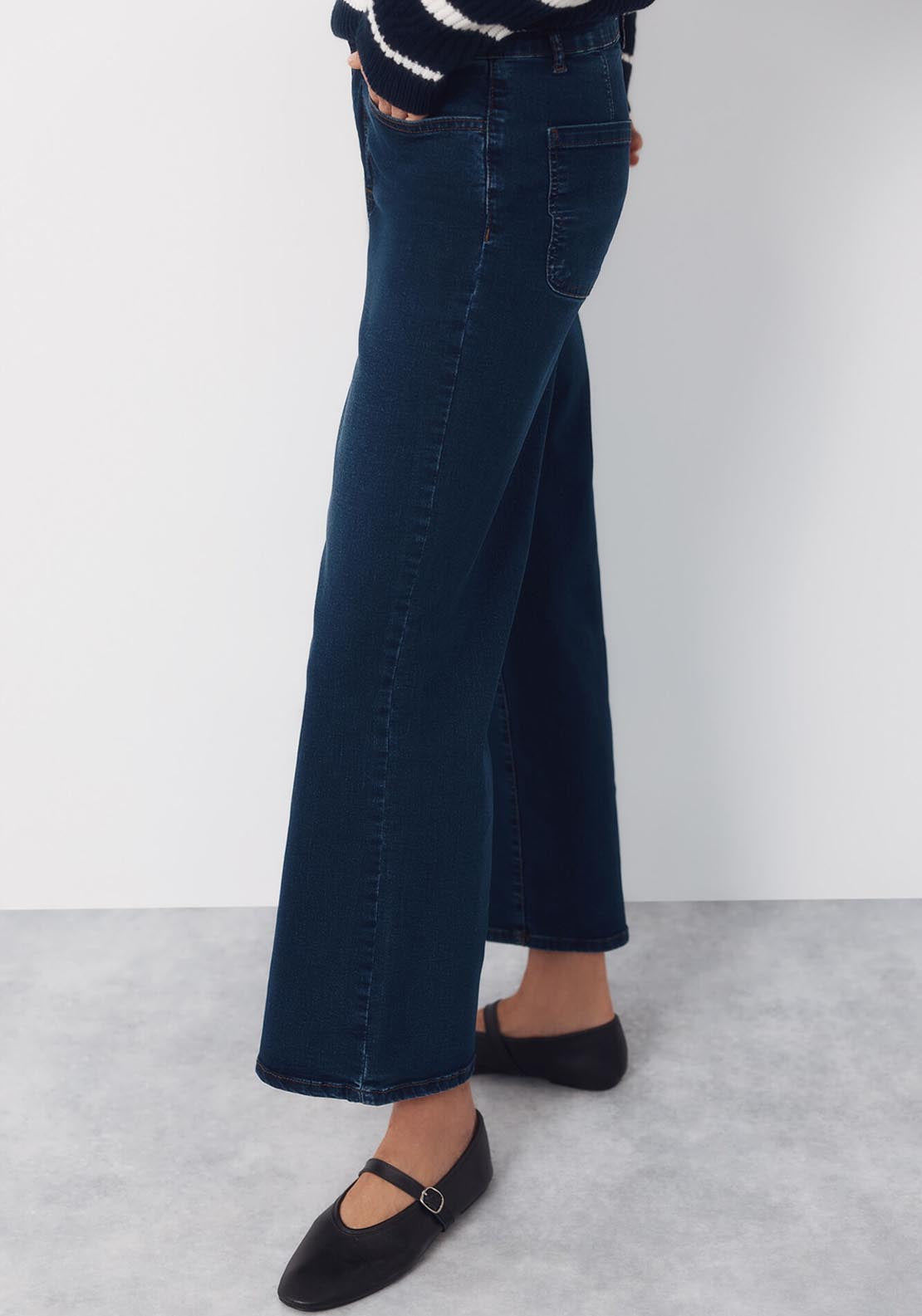Cortefiel Marine Sensational Jeans - Blue 3 Shaws Department Stores