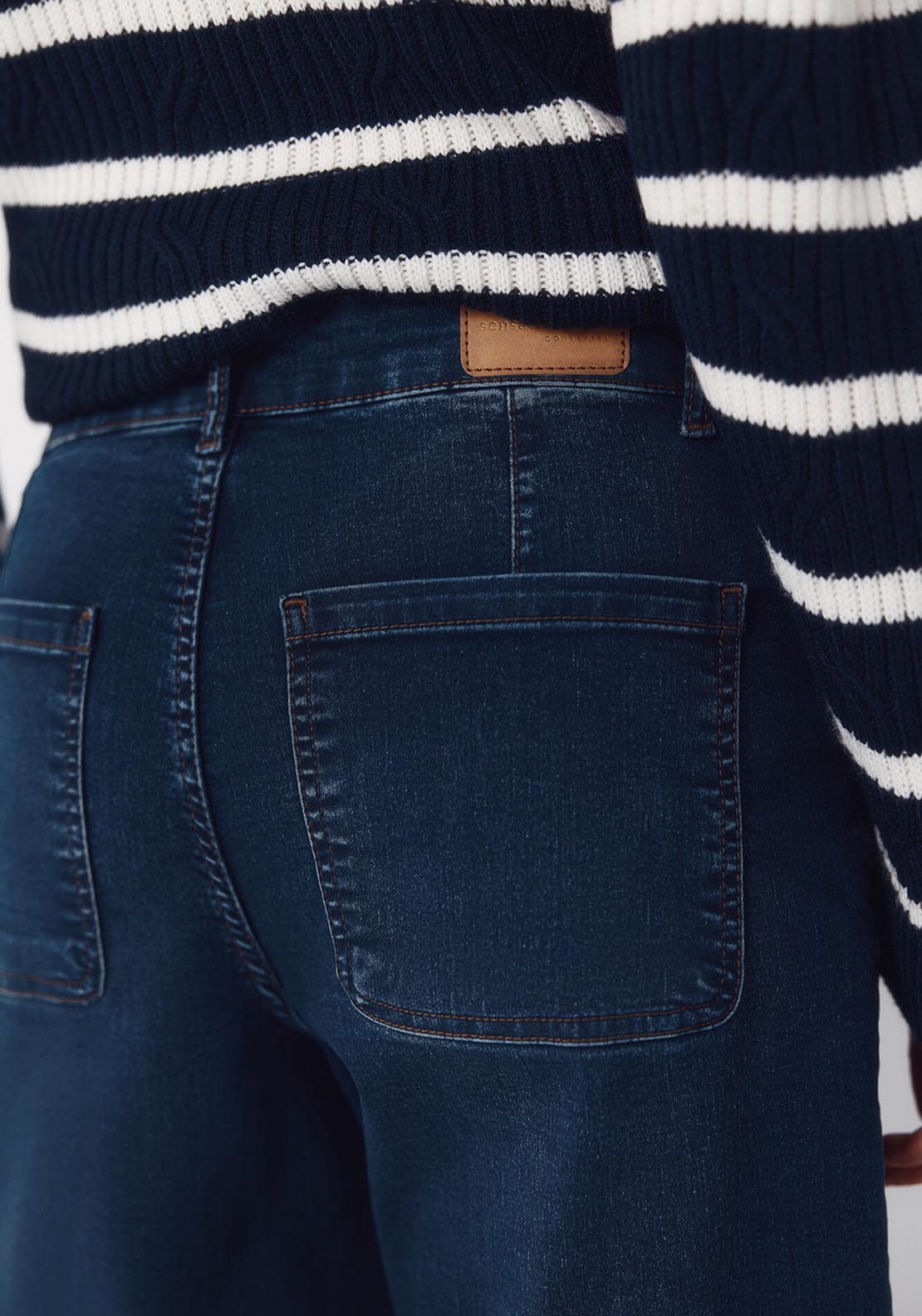 Cortefiel Marine Sensational Jeans - Blue 5 Shaws Department Stores