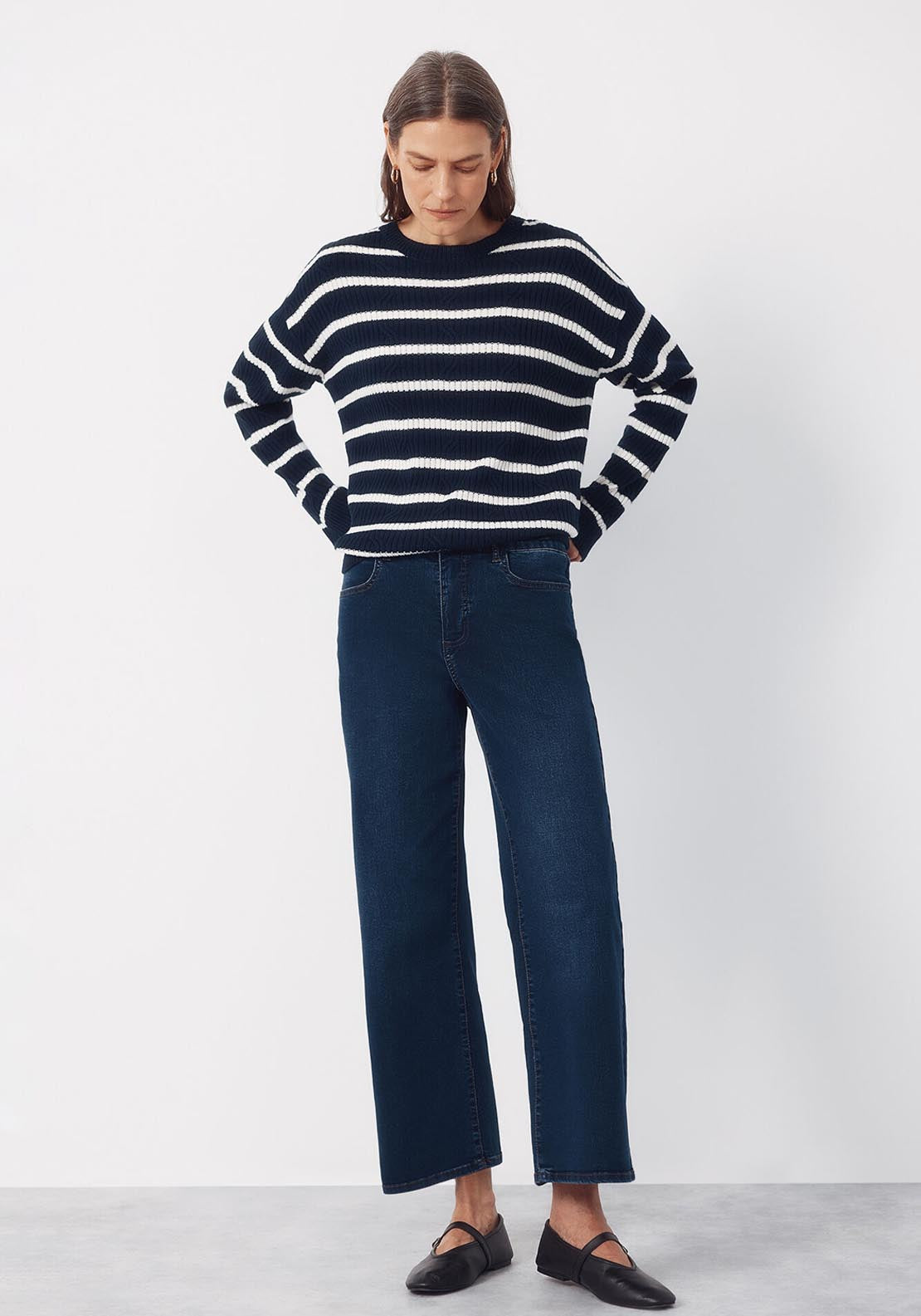 Cortefiel Marine Sensational Jeans - Blue 6 Shaws Department Stores
