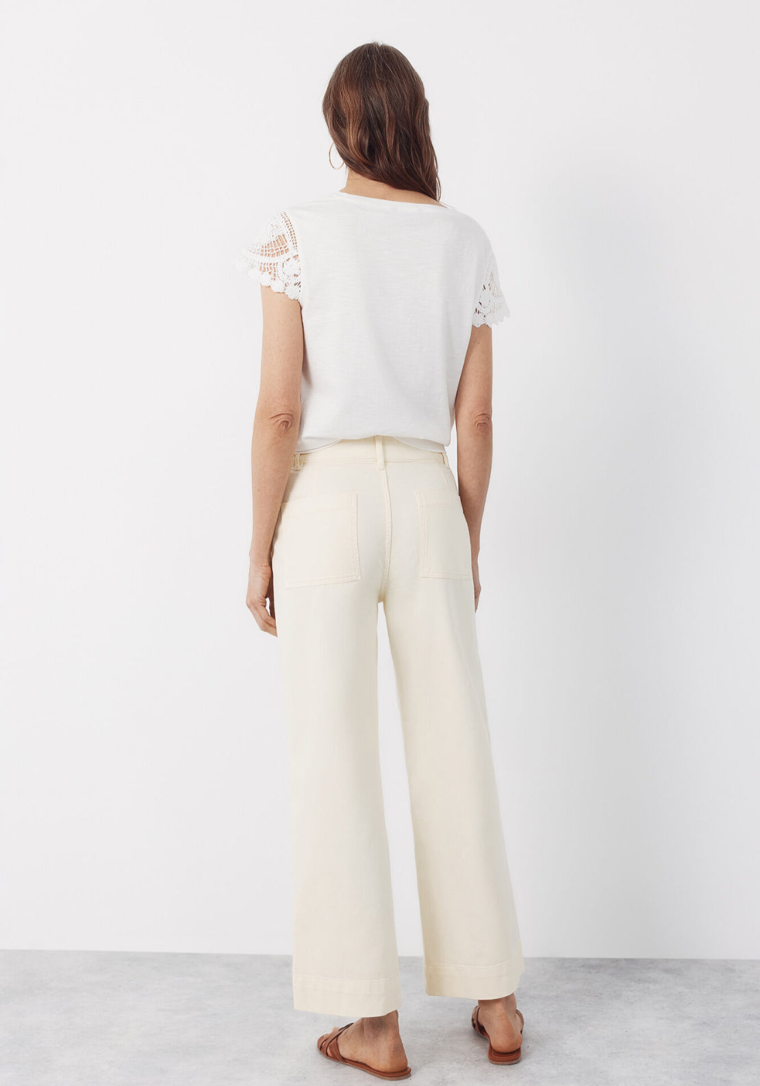 Cortefiel Piping Trousers - Yellow 3 Shaws Department Stores