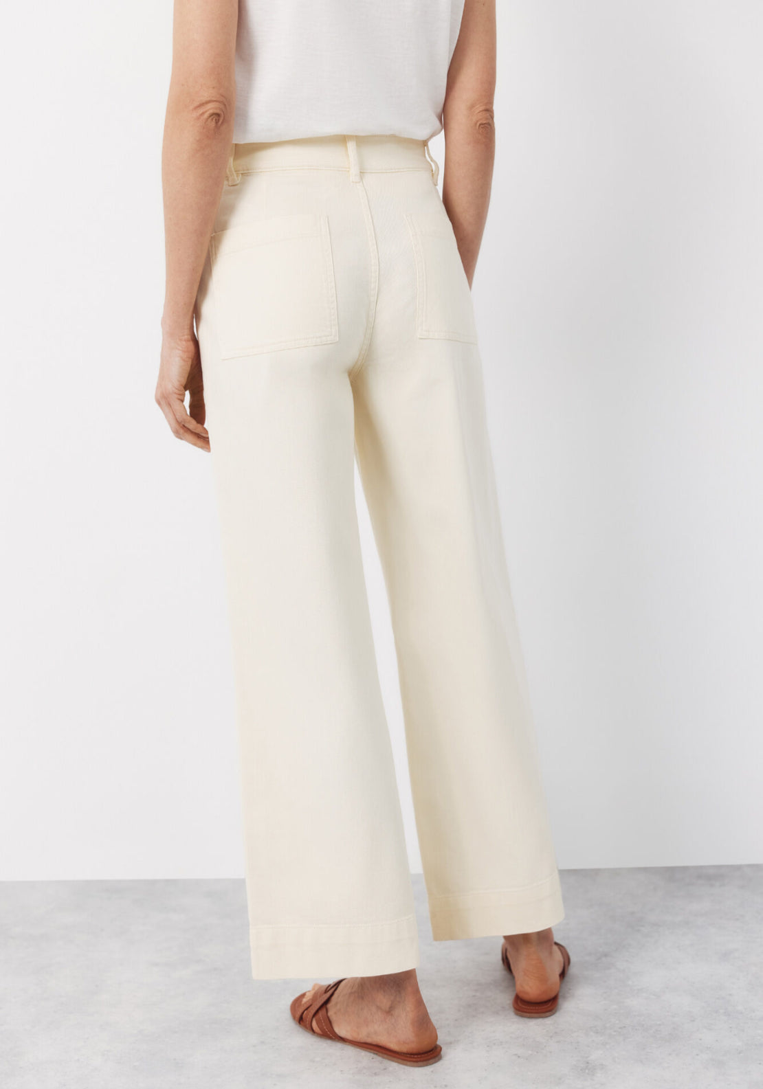 Cortefiel Piping Trousers - Yellow 2 Shaws Department Stores