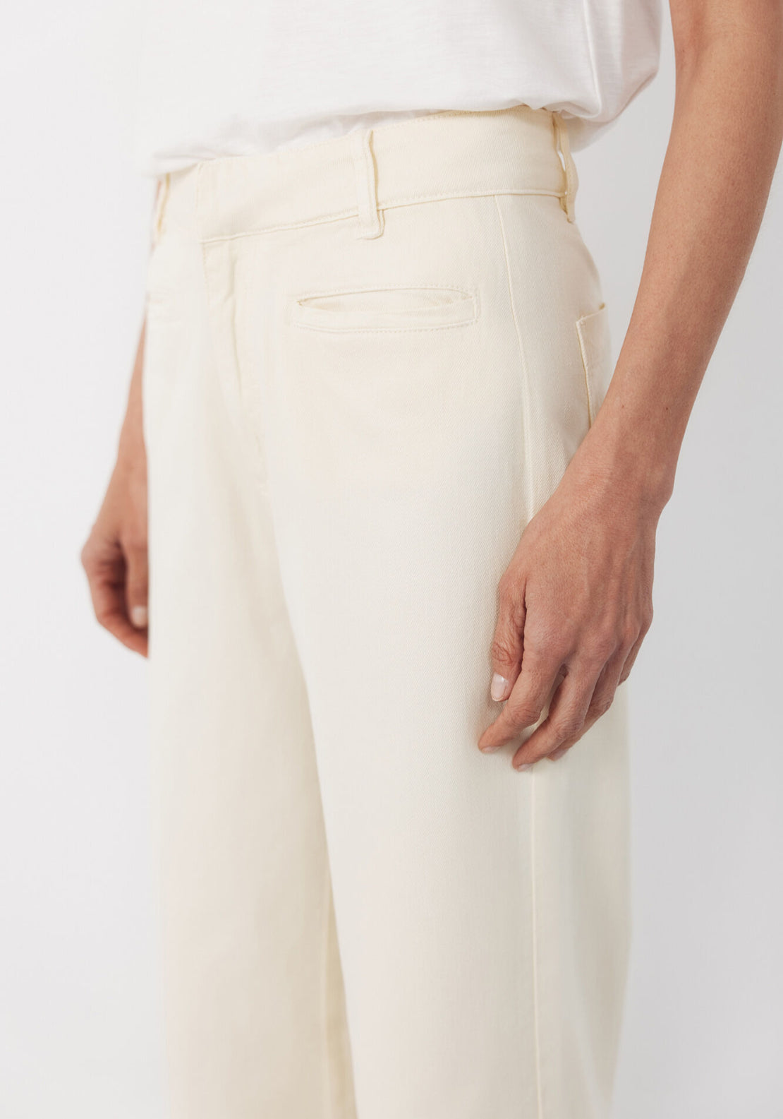 Cortefiel Piping Trousers - Yellow 5 Shaws Department Stores