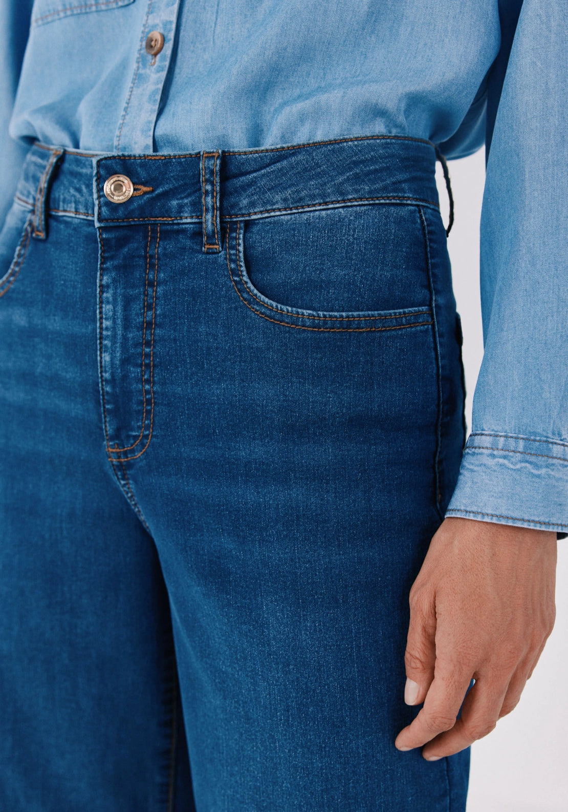 Marine Sensational Shaping Jeans - Medium_blue