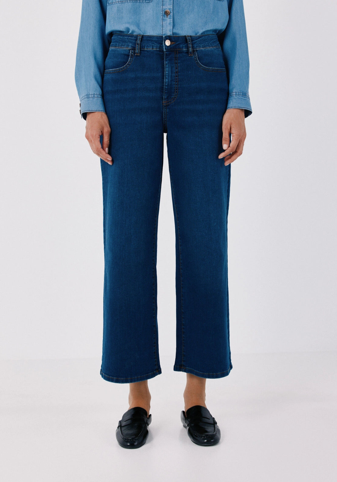 Marine Sensational Shaping Jeans - Medium_blue