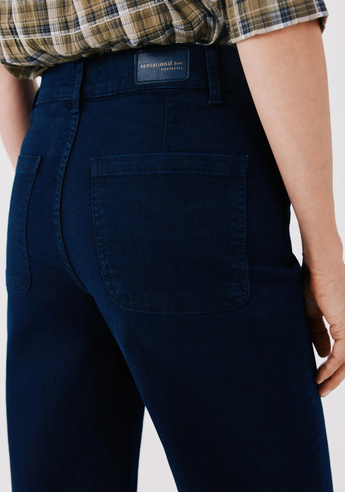 Marine Sensational Shaping Jeans - Medium Blue