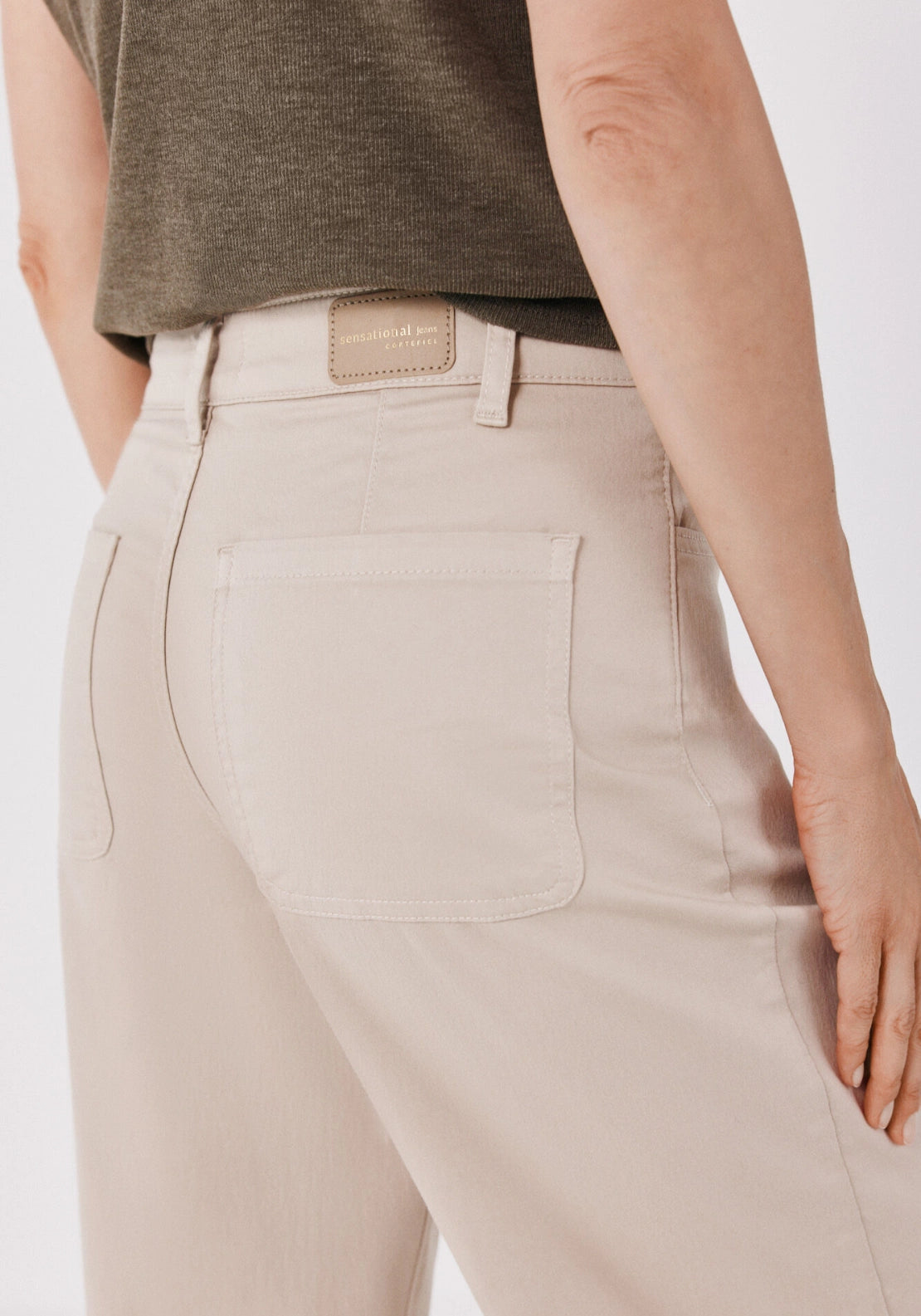Marine Sensational Shaping Jeans - Tan