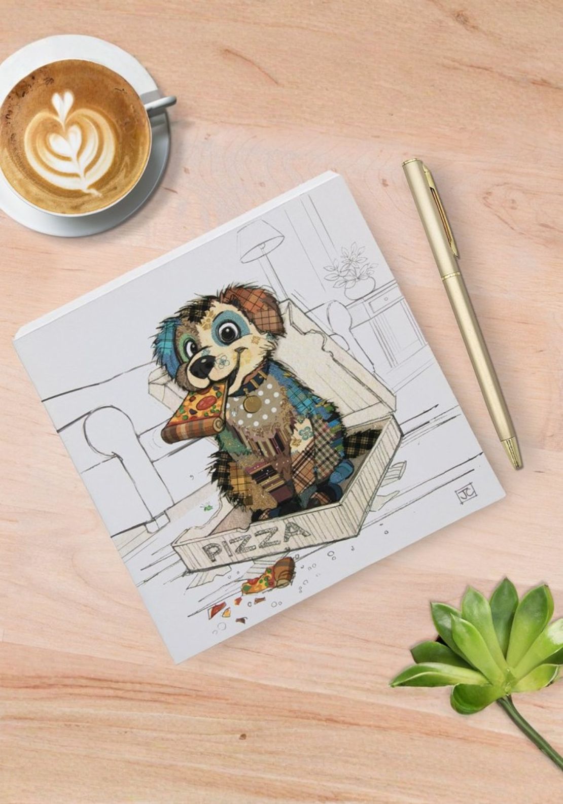 The Home Collection Pedro Pup Memo Pad 1 Shaws Department Stores