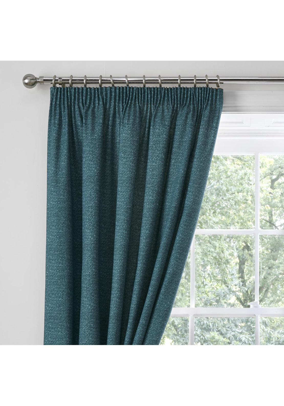 The Home Collection Super Warm Curtains - Teal 2 Shaws Department Stores