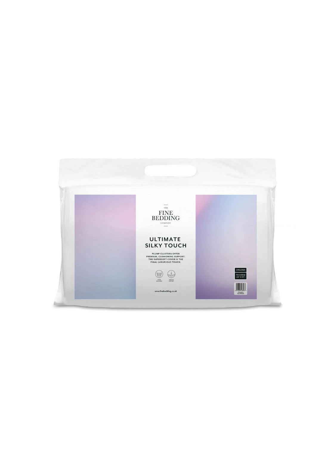 Ultimate Silky Touch Pillow Pair - White