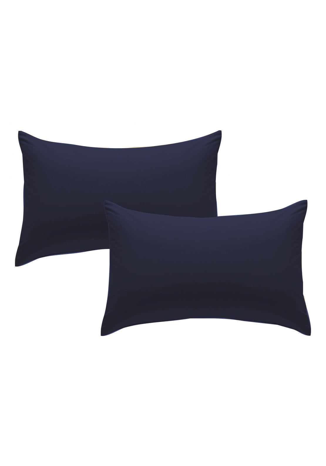 The Home Luxury Collection 200 Thread Count Pillowcase Pair - Navy 1 Shaws Department Stores