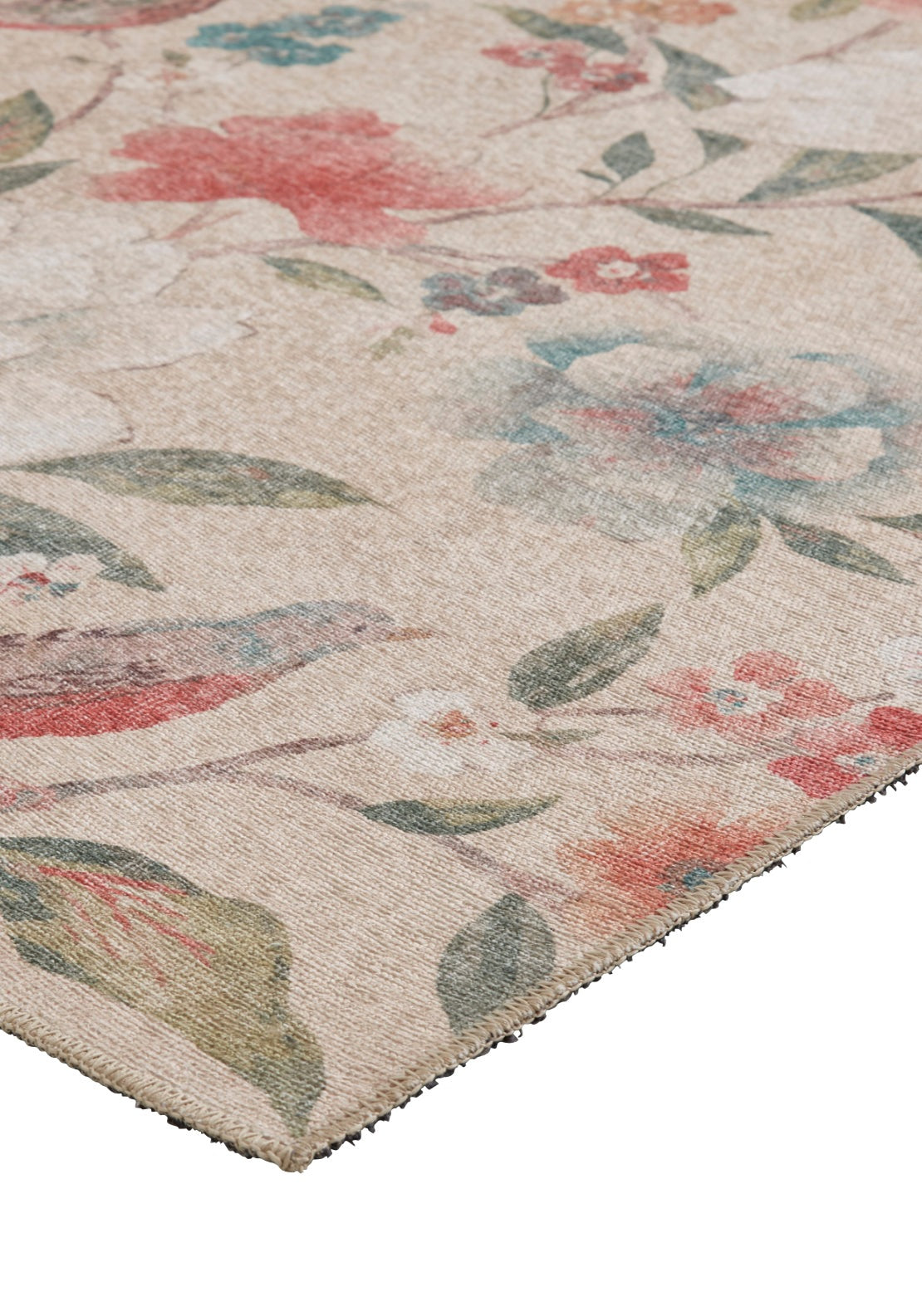 Catherine Lansfield Country Floral Rug - Nude 4 Shaws Department Stores