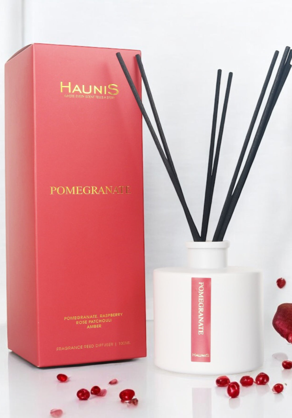 Haunis Pomegranate Diffuser - Pomegranate 4 Shaws Department Stores