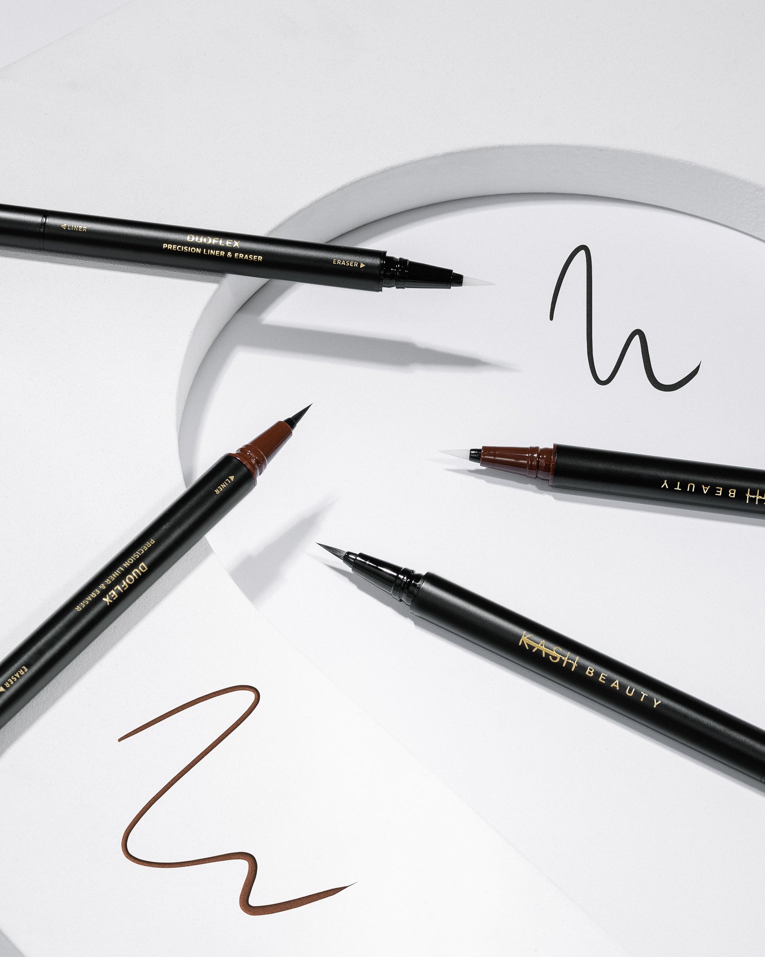 Kash Beauty Duoflex Liquid Liner - Brown 4 Shaws Department Stores