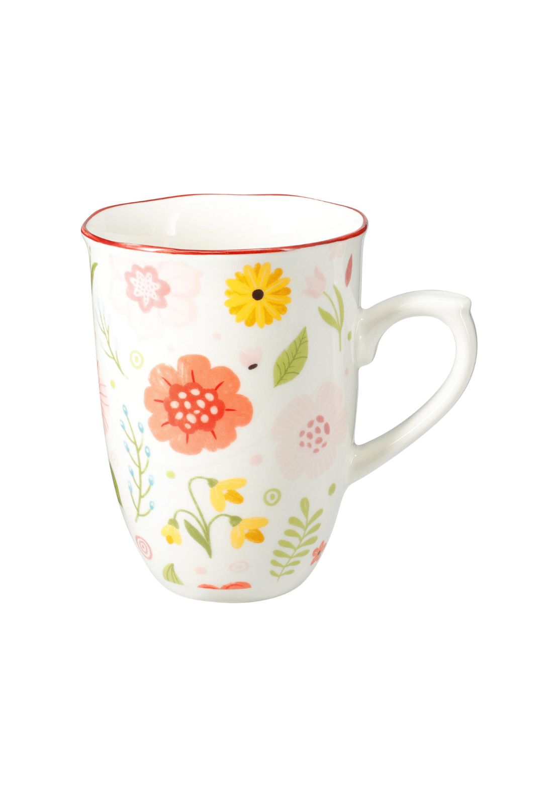 Flower Design Mug - Floral