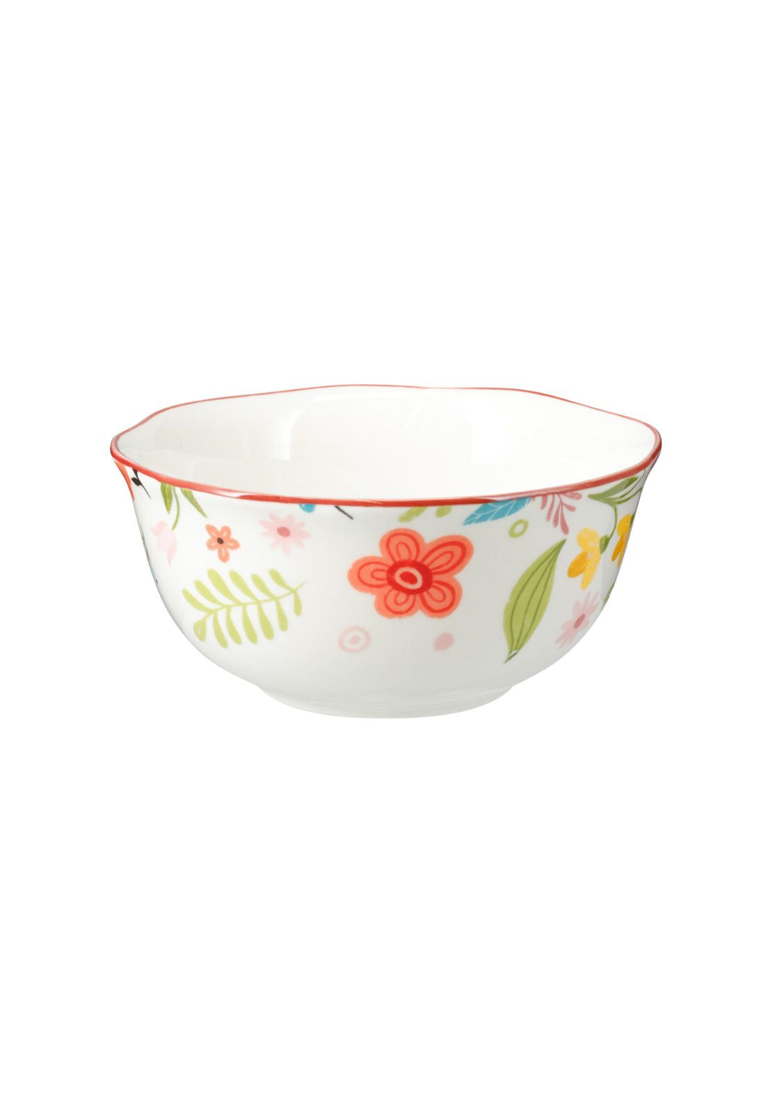 Flower Design Bowl - Floral