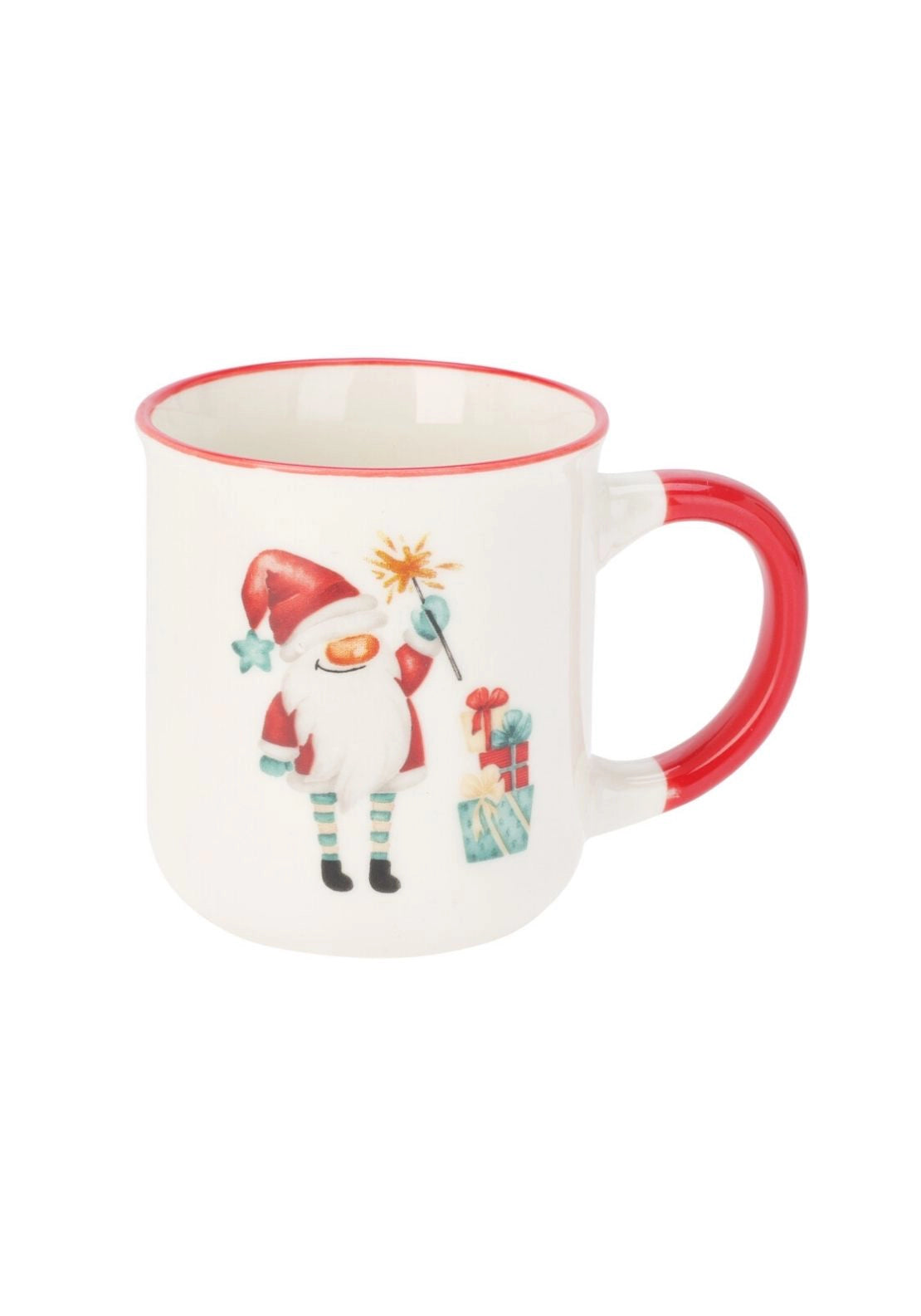 Holly Jolly Christmas Mug Set of 4