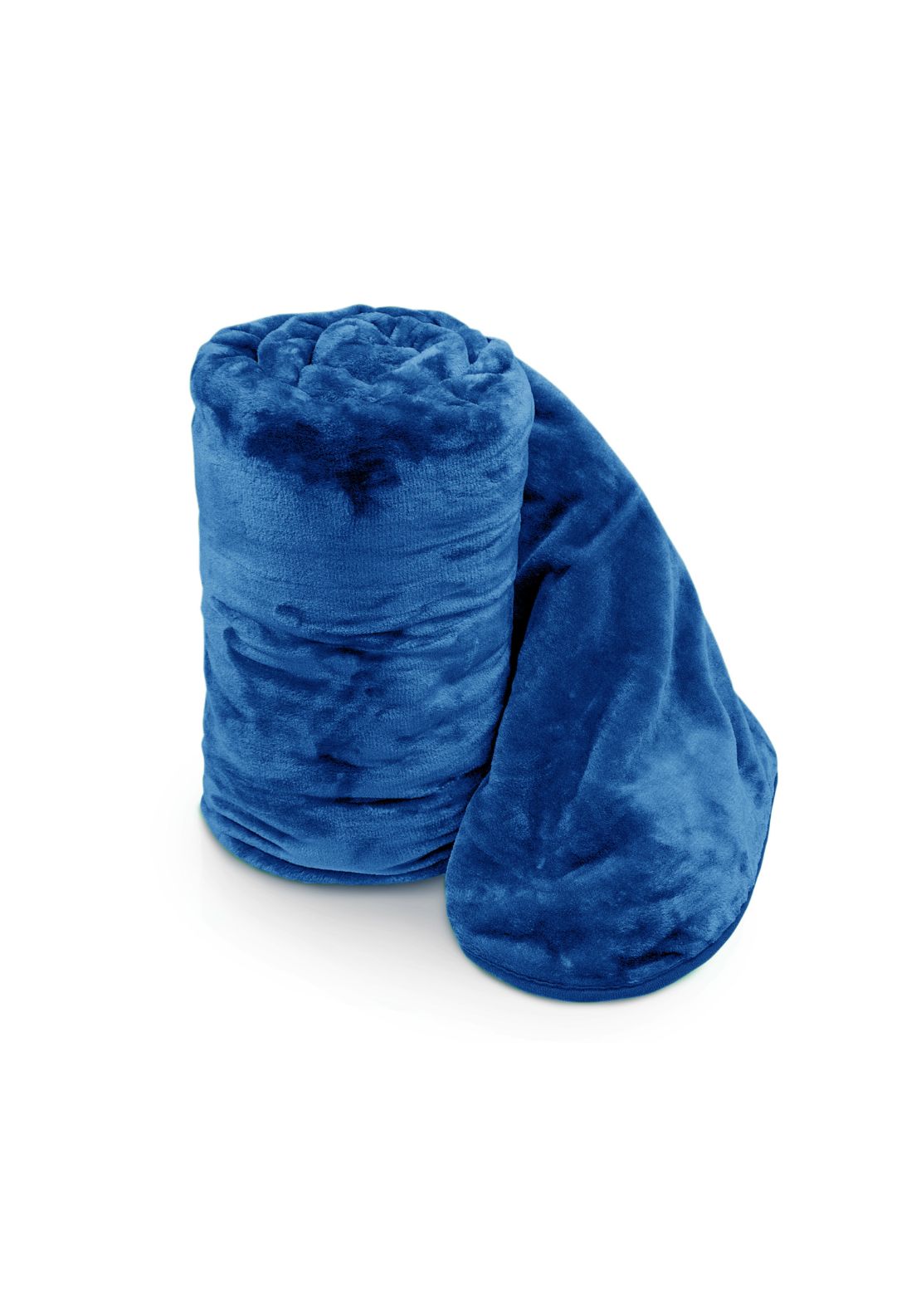The Home Collection Mink Throw - Blue 1 Shaws Department Stores