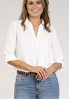 Roll Sleeve Shirt - Cream
