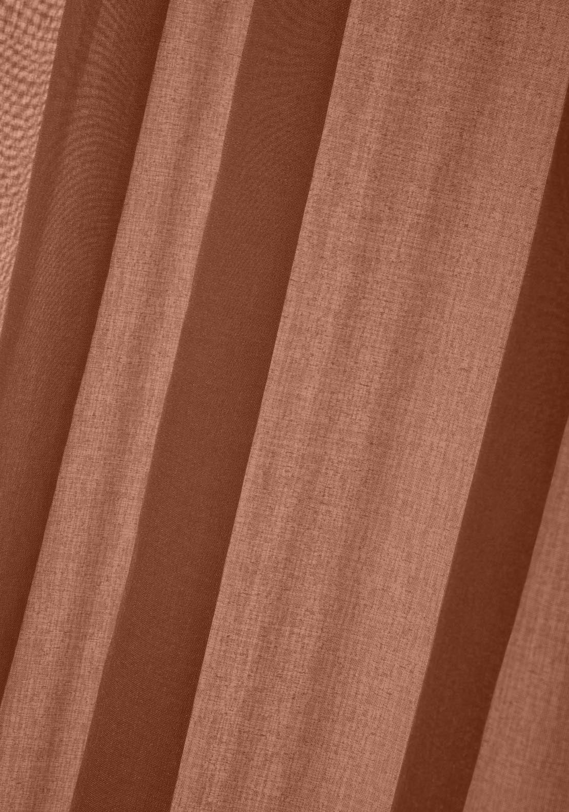 The Home Collection Monna Curtain - Orange 3 Shaws Department Stores