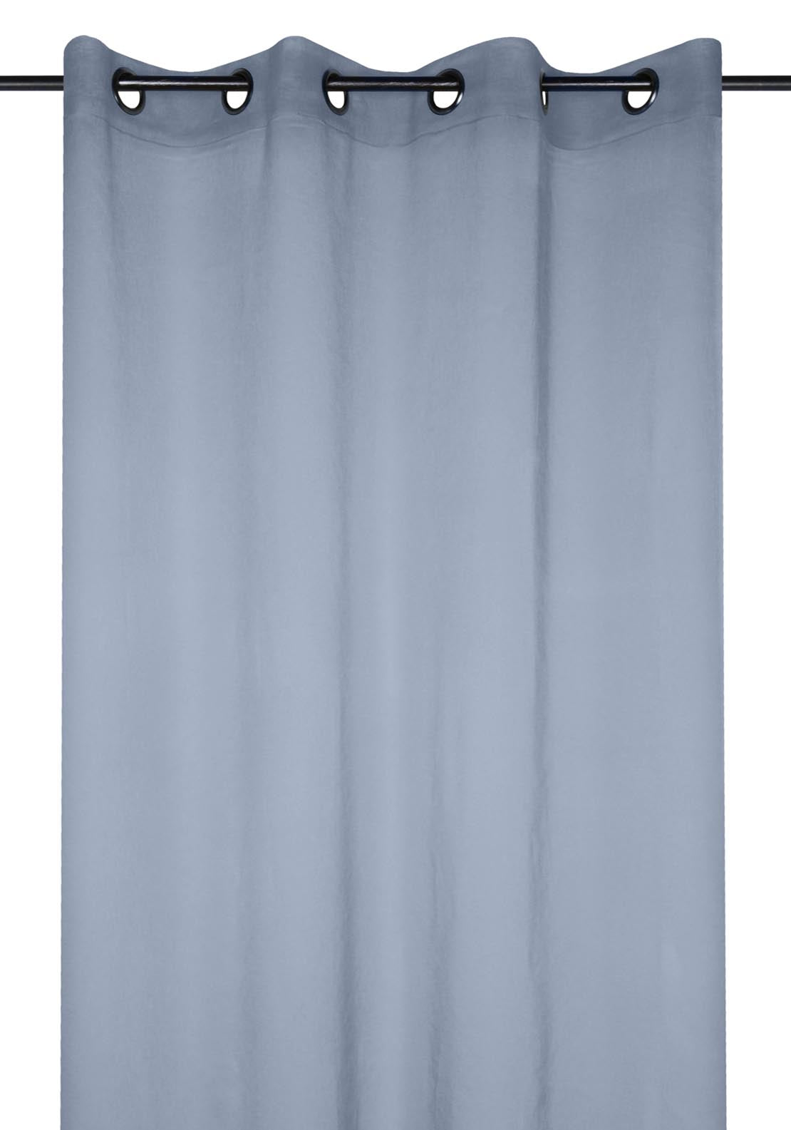The Home Collection Monna Curtain - Blue 1 Shaws Department Stores