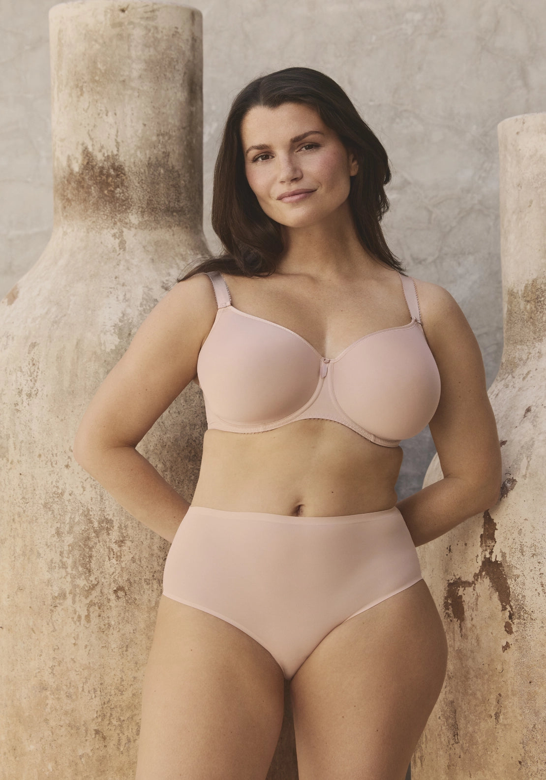 Fantasie Rebecca Essentials Underwire Spacer Bra - Beige 5 Shaws Department Stores