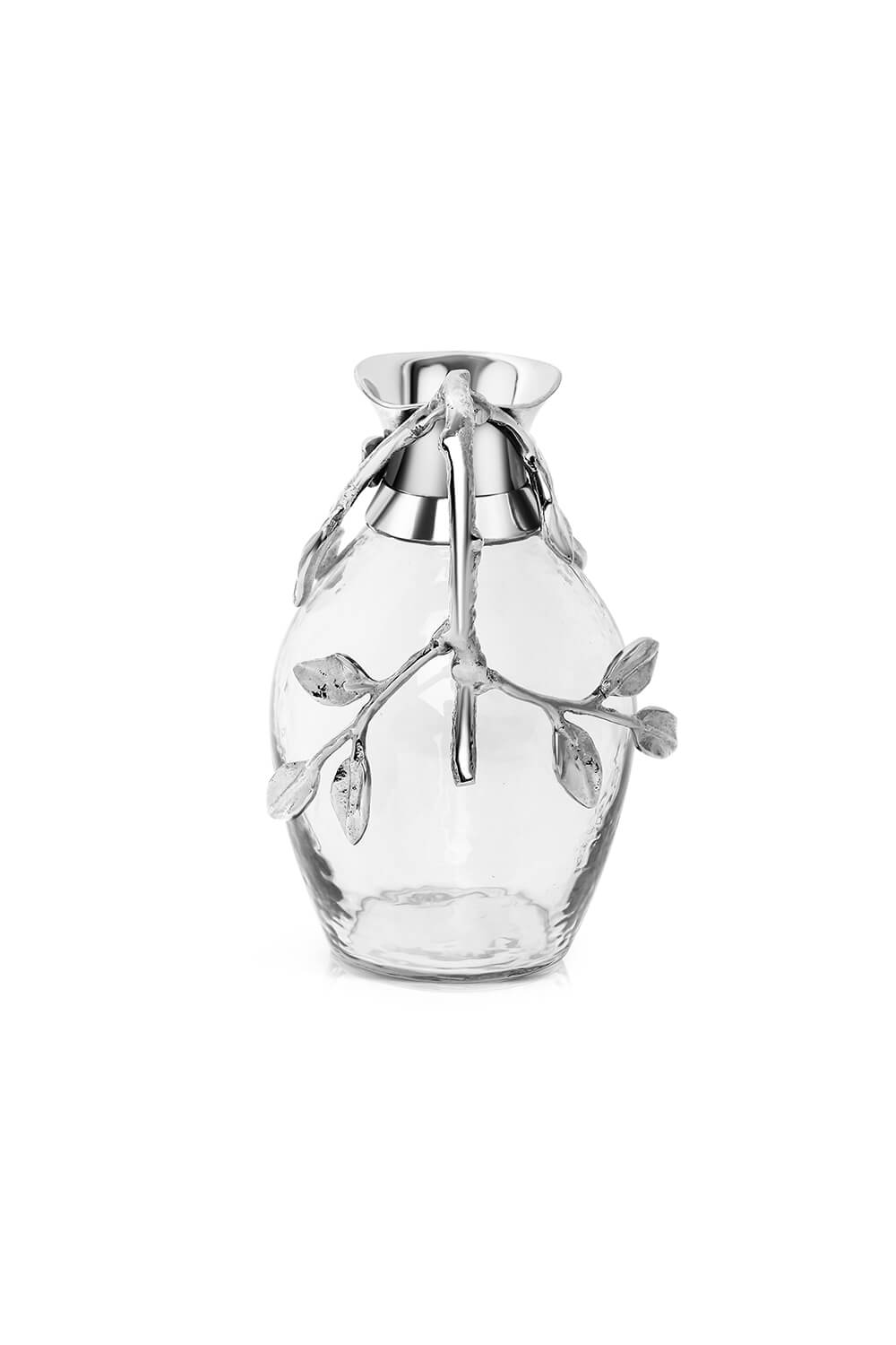 Newbridge Silverware Glass Jug With Leaf Handle 2 Shaws Department Stores