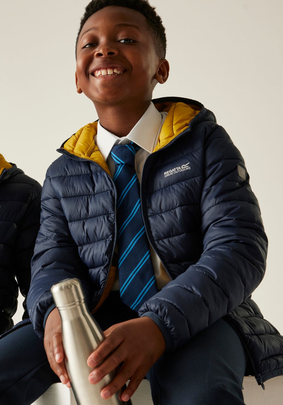 Regatta Hooded Marizon Coat - Blue 1 Shaws Department Stores
