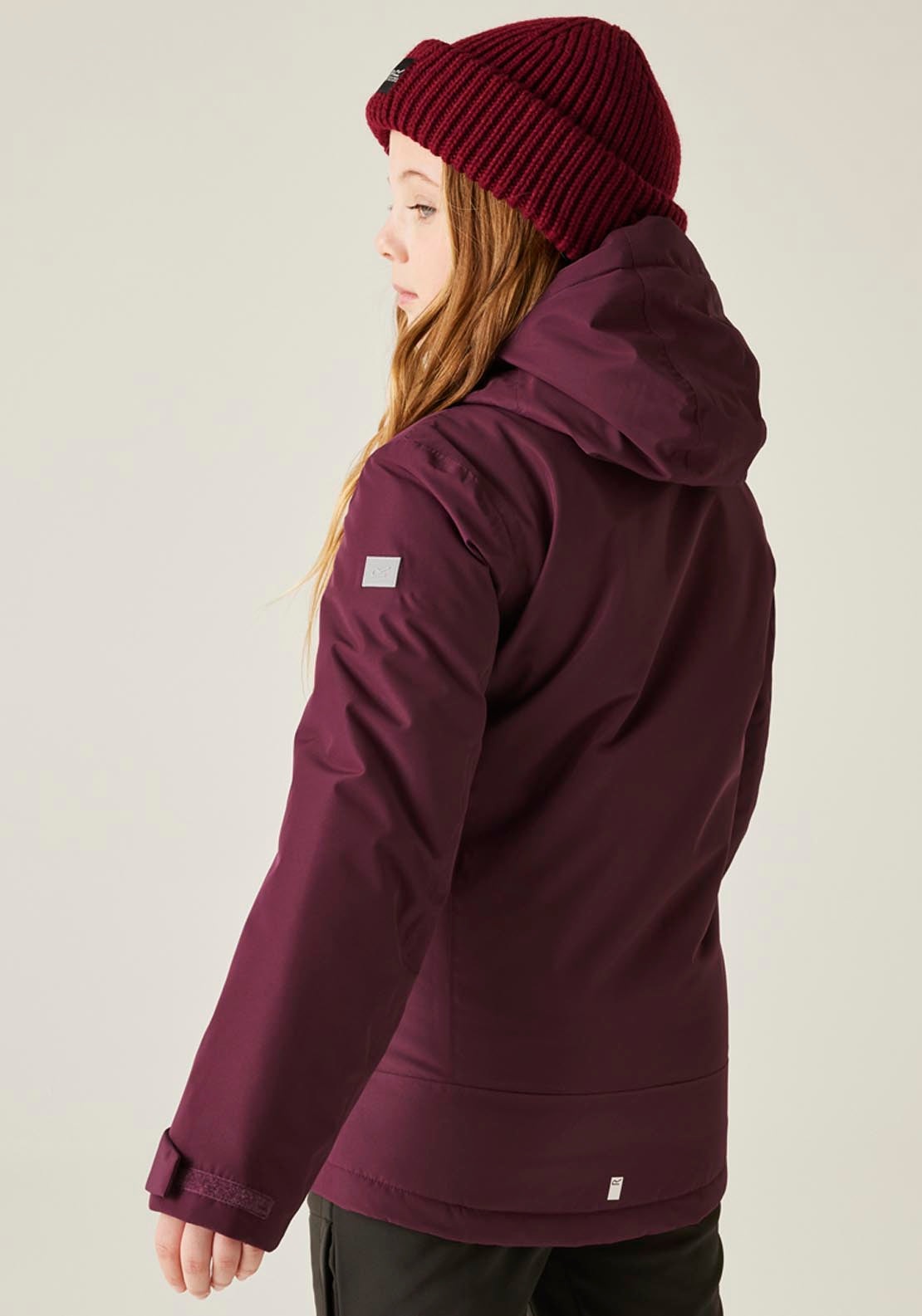 Hooded Frelton Coat - Dark Pimento