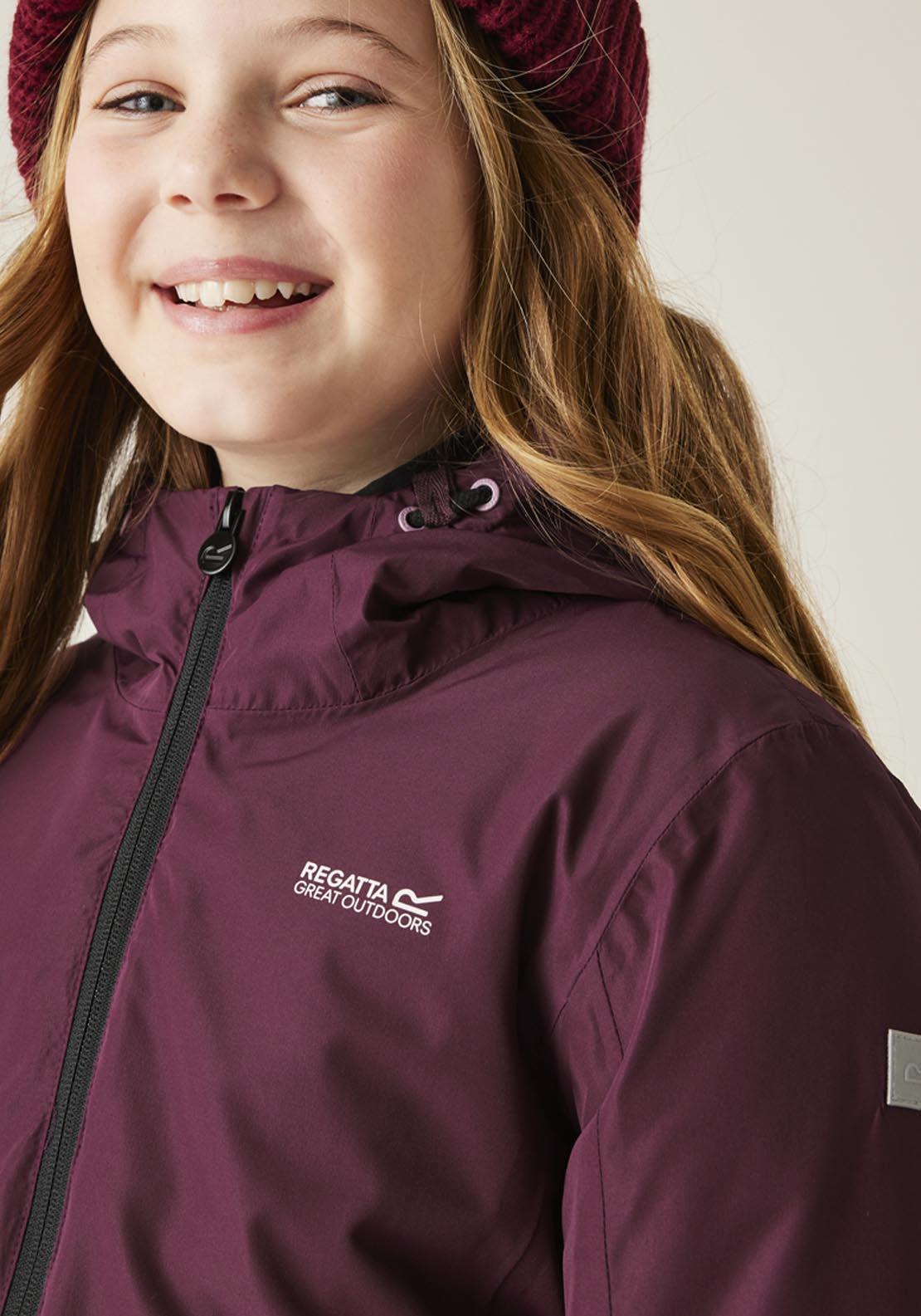 Hooded Frelton Coat - Dark Pimento