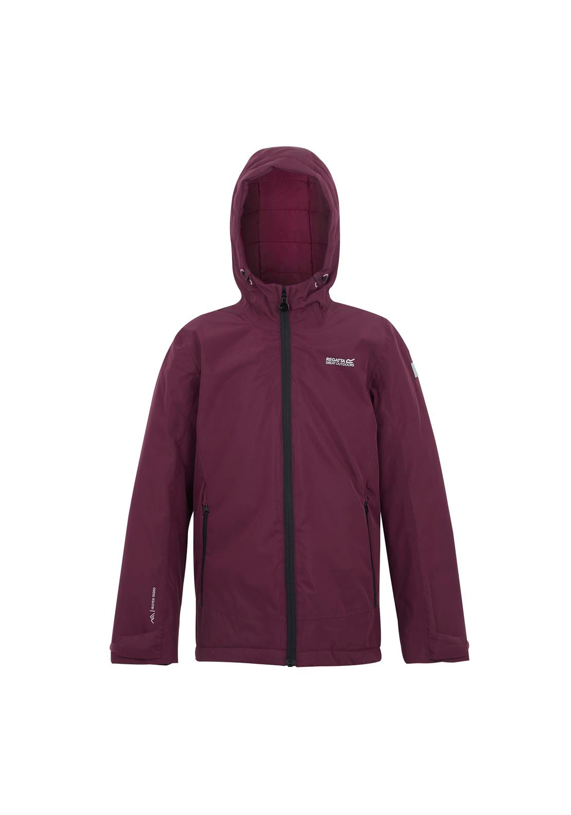 Hooded Frelton Coat - Dark Pimento