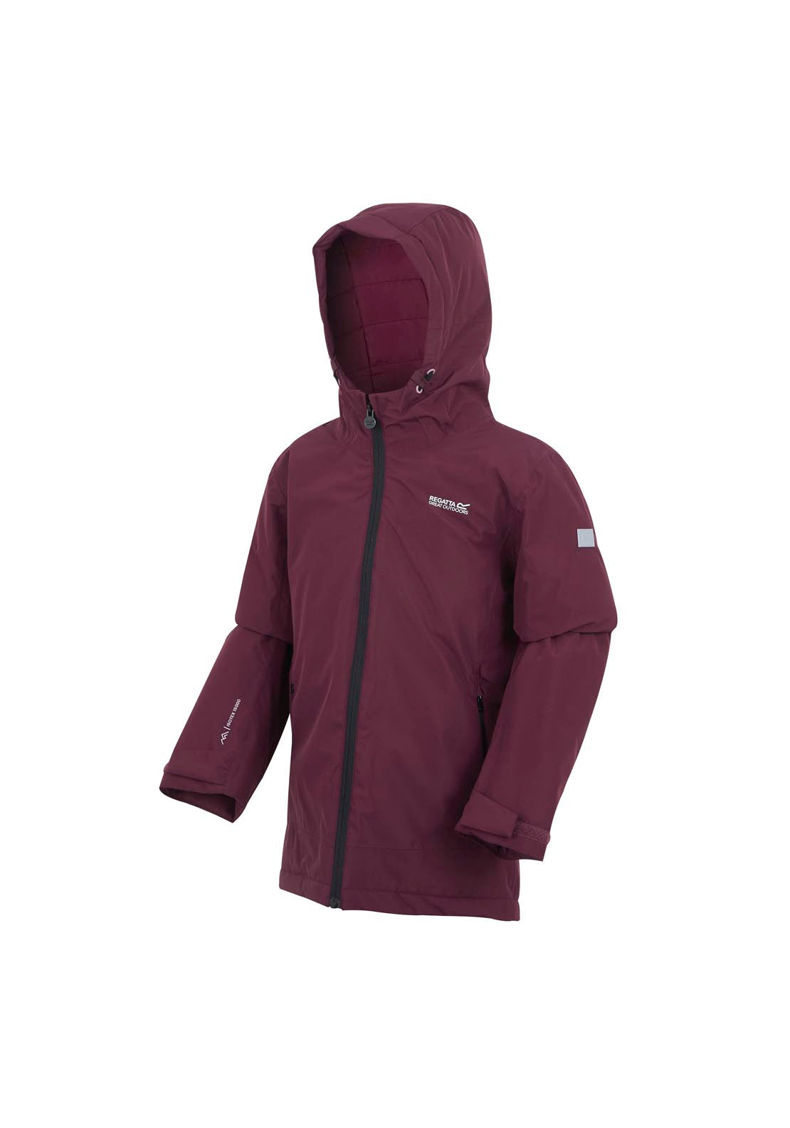Hooded Frelton Coat - Dark Pimento