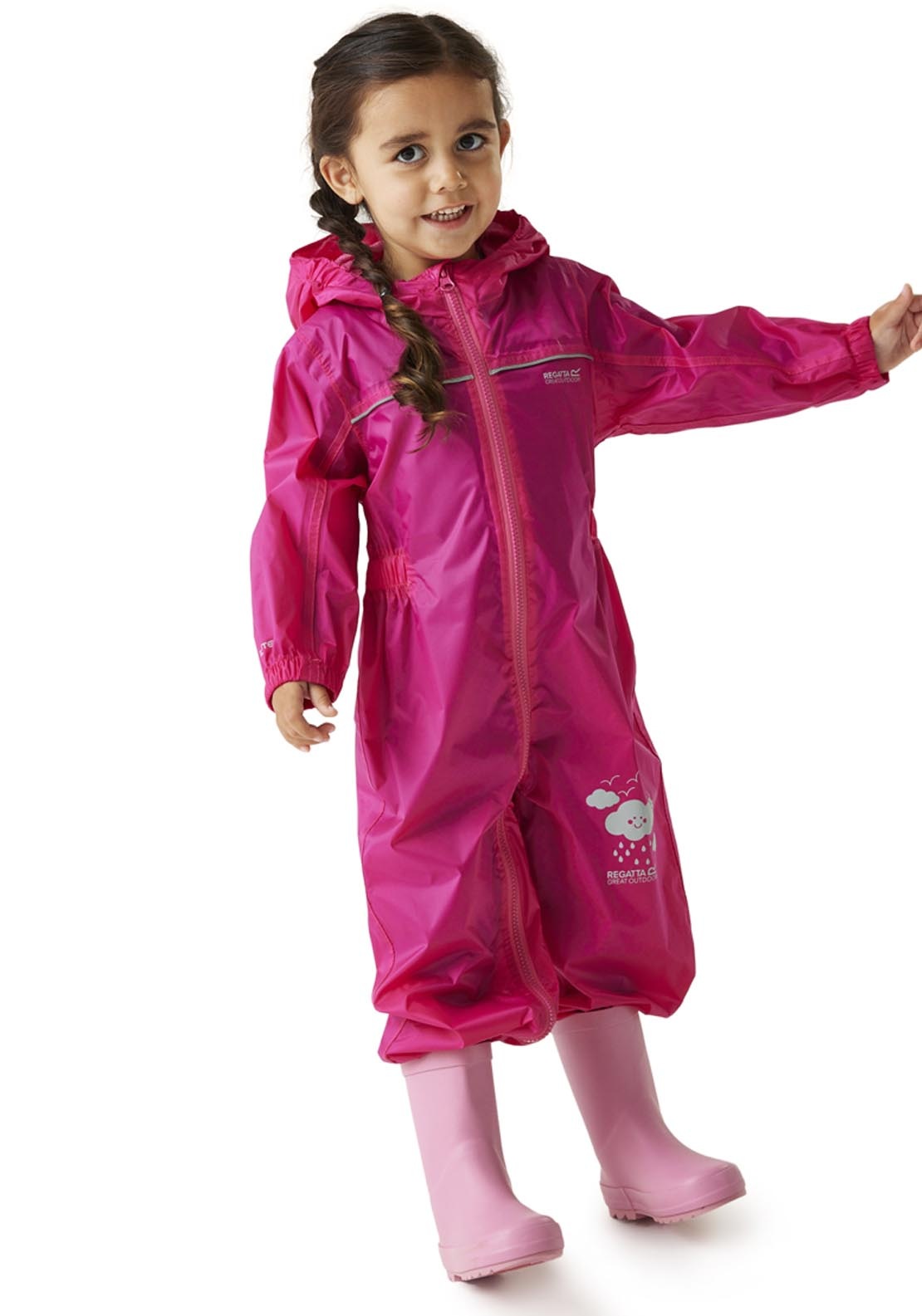 Puddle Rainsuit - Jem Pink