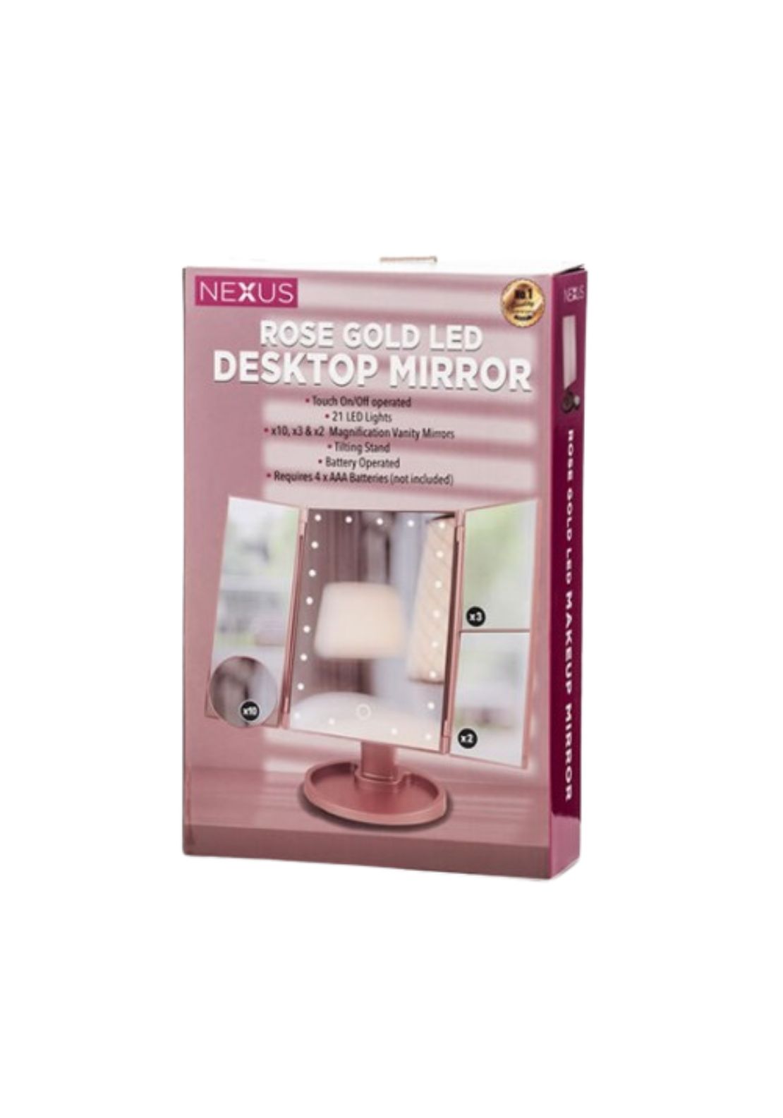 The Grange Collection Cosmetic Desktop Mirror 2 Shaws Department Stores