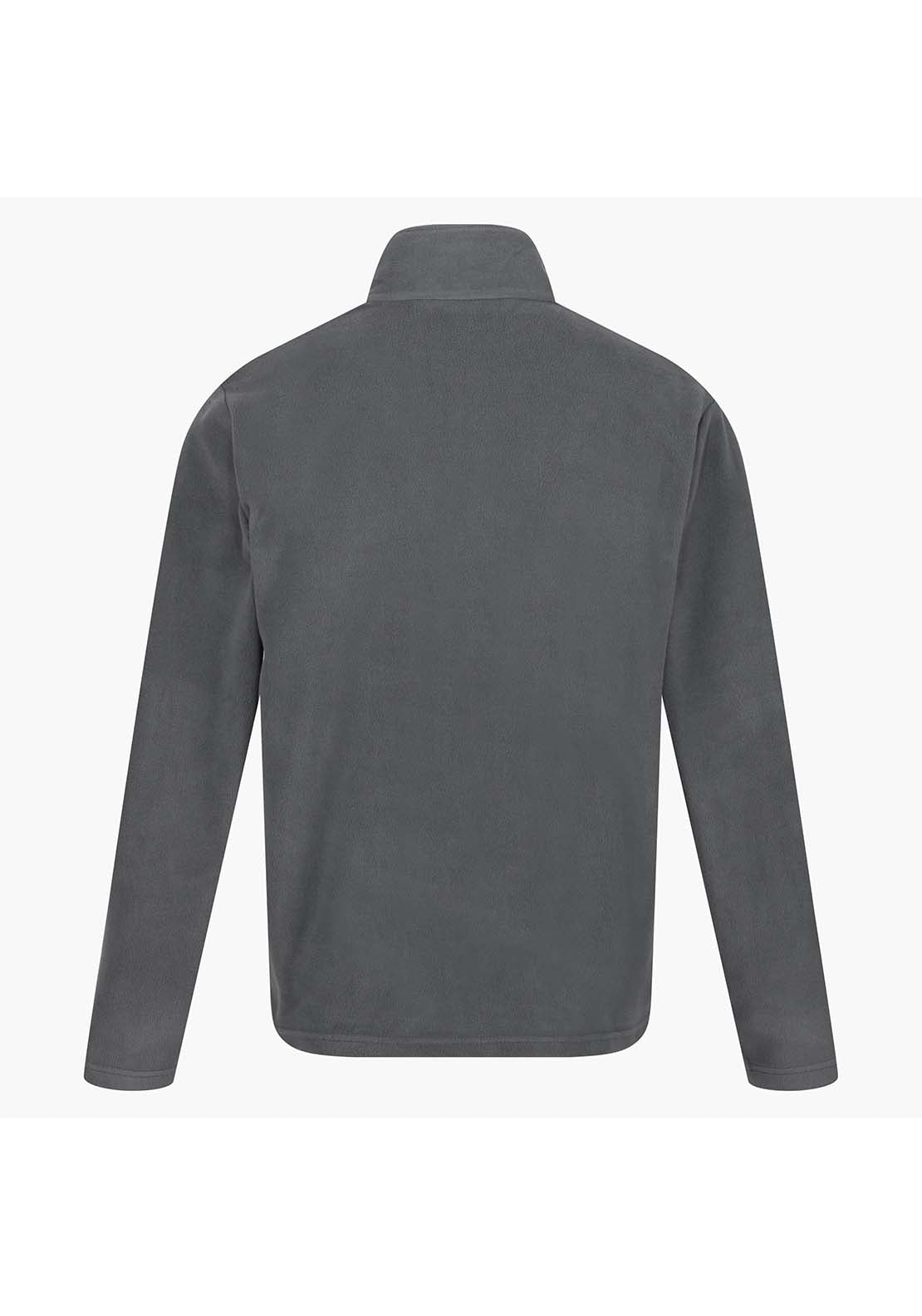 Regatta Thompson 1/4 Zip Fleece - Iron 3 Shaws Department Stores