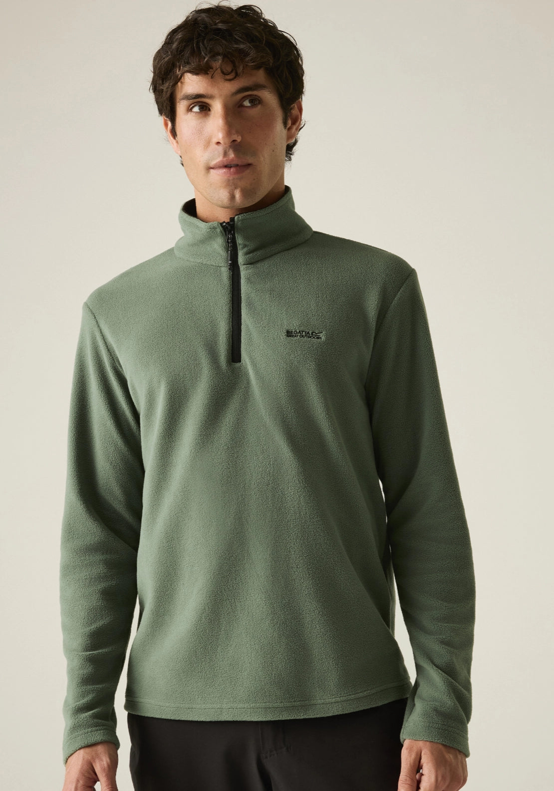 Thompson 1/4 Zip Fleece - Dark Forest