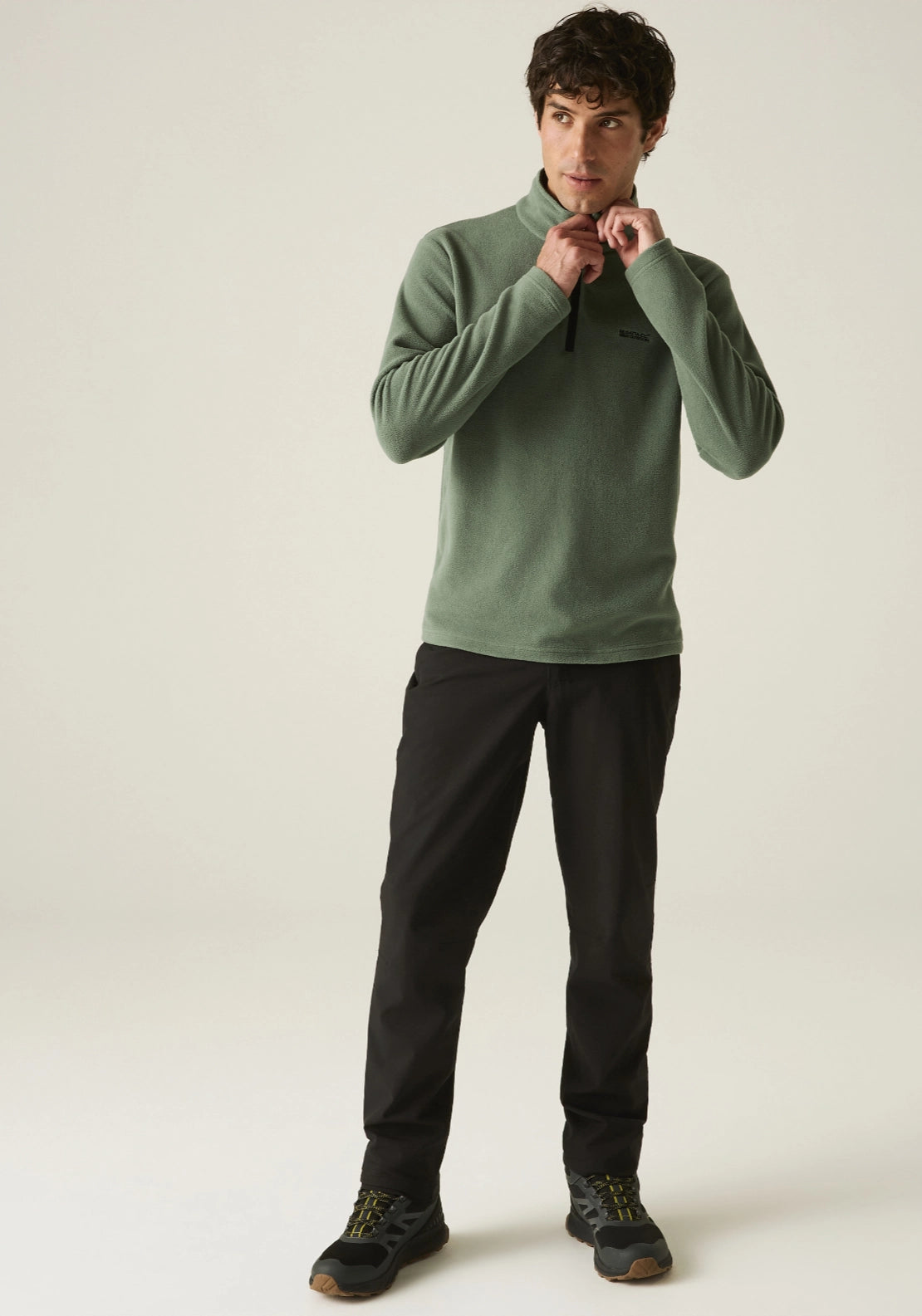 Thompson 1/4 Zip Fleece - Dark Forest