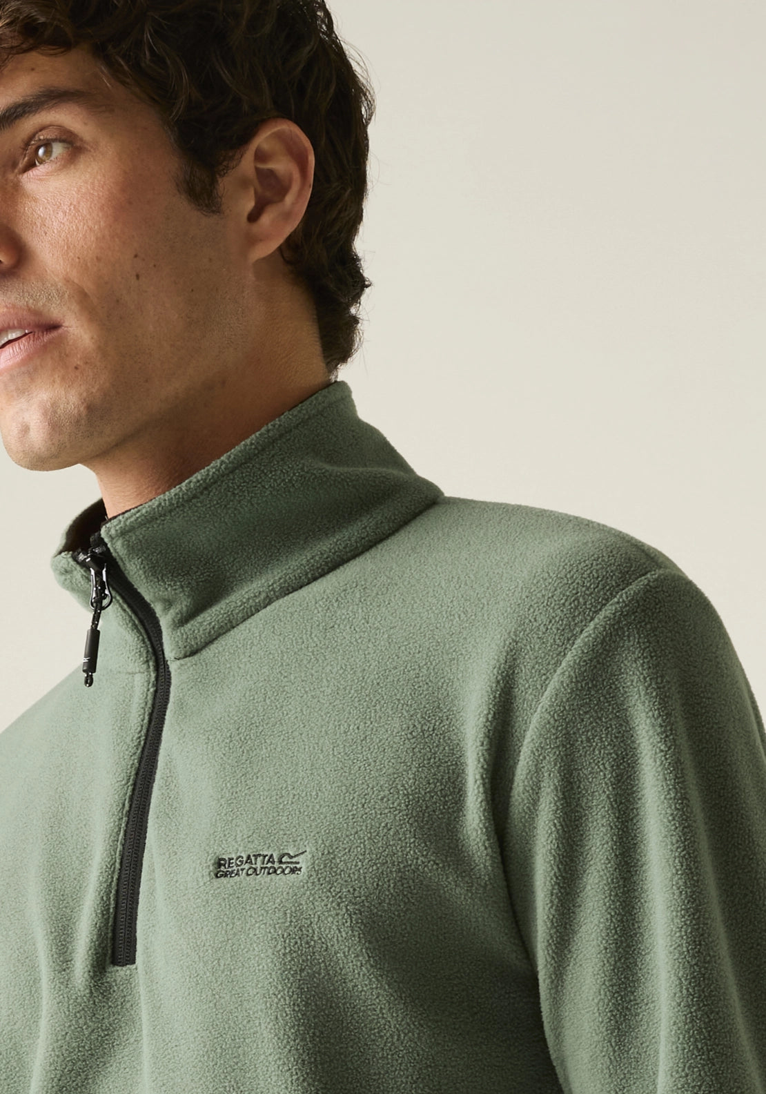 Thompson 1/4 Zip Fleece - Dark Forest