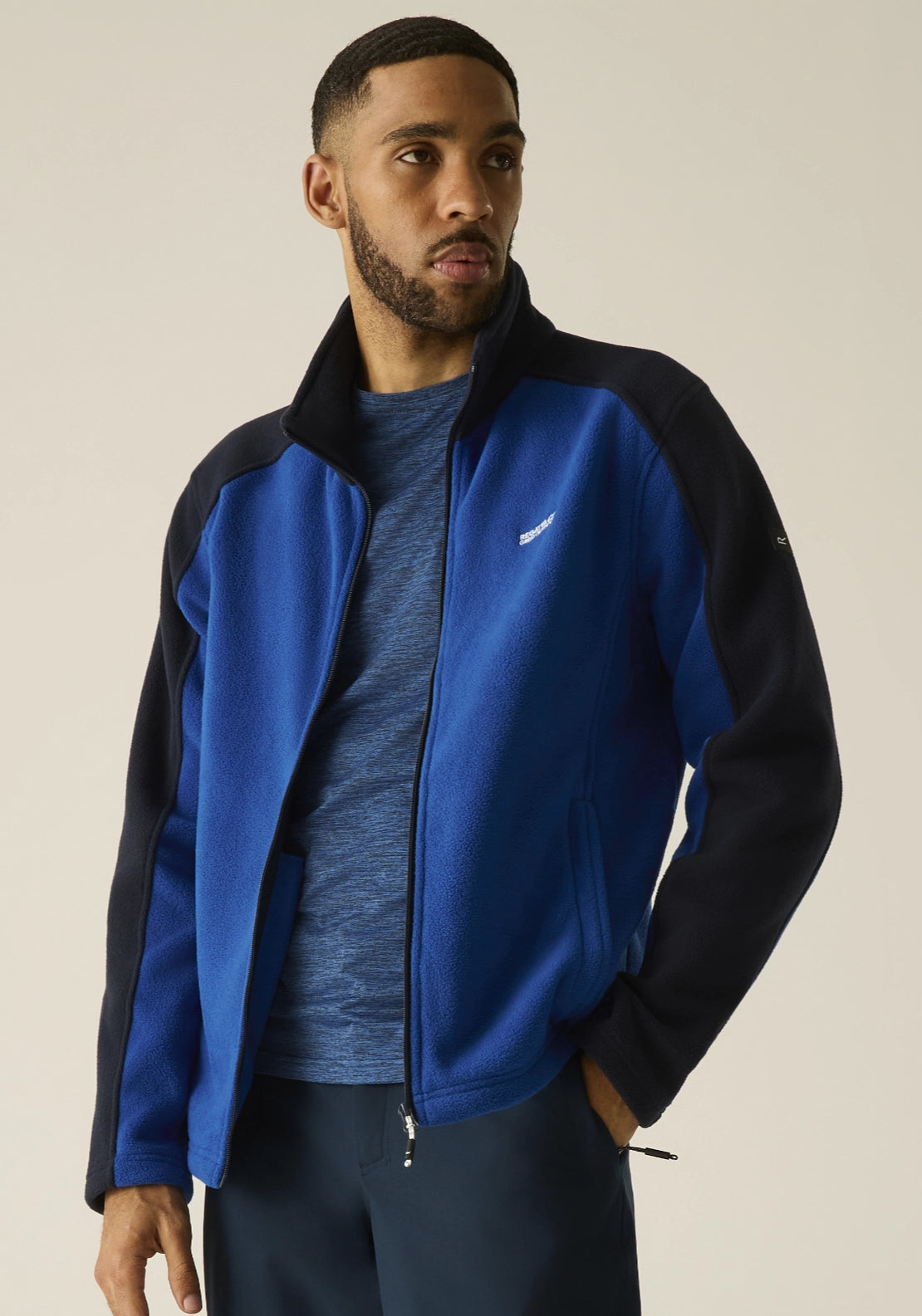 Hedman II Full Zip Fleece - Olympian Blue