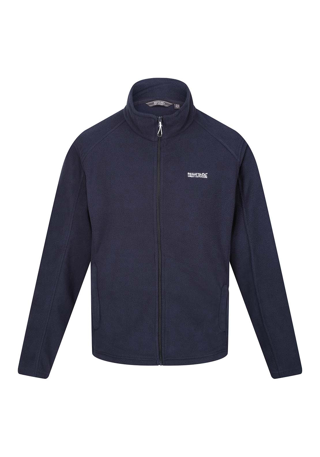 Regatta Full Zip Fleece - Navy 1 Shaws Department Stores