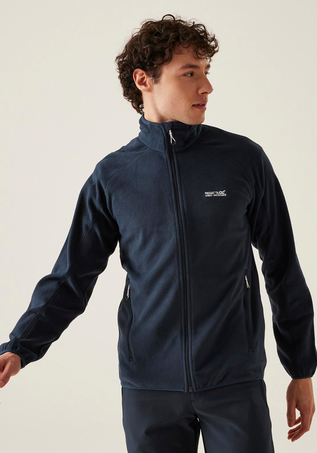 Regatta Hadfield Full Zip Fleece - Blue 1 Shaws Department Stores